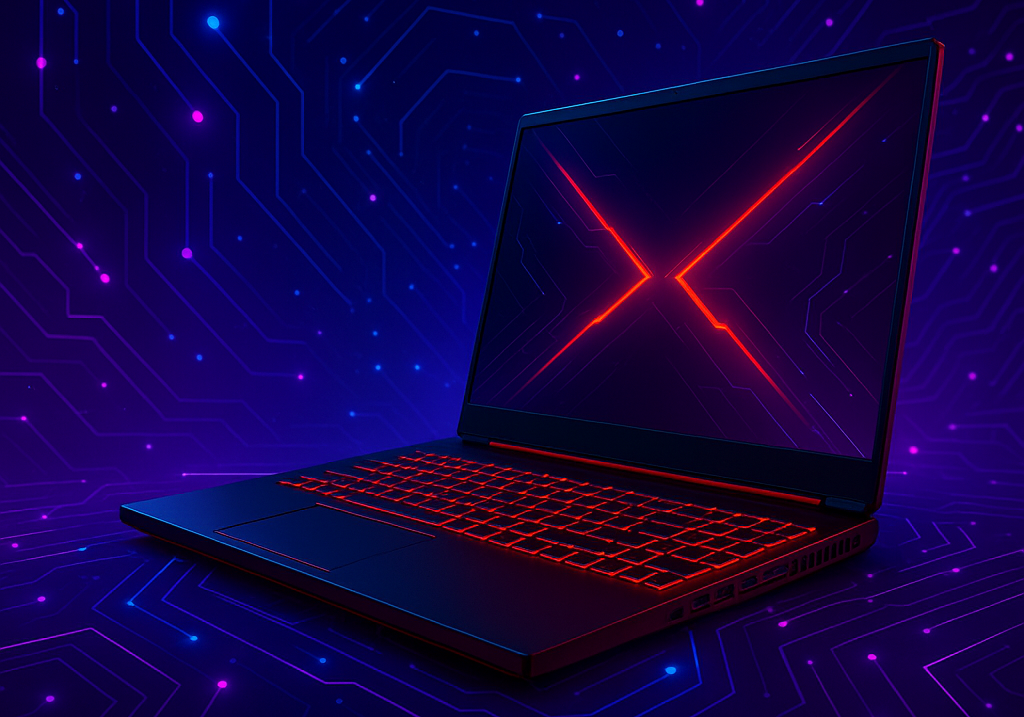 notebook gamer roja